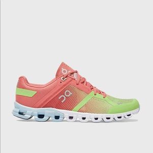 On Cloud Running Shoes Green & Pink Women’s Size W 10